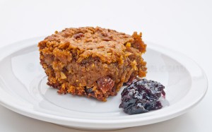 Gâteau vegan carottes assiette2 Gâteau vegan carottes assiette2