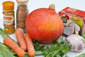 Soupe potimarron Ingrédients