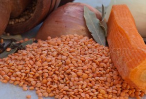 Lentilles corail
