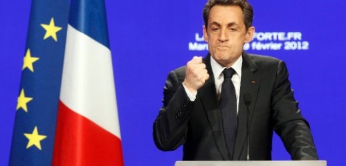 Sarkozy à Marseille 500x240 A Marseille, le candidat Sarkozy a durement critiqué le Président de la République