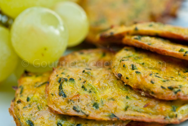 Galettes Courgette Curcuma Galettes Courgette Curcuma