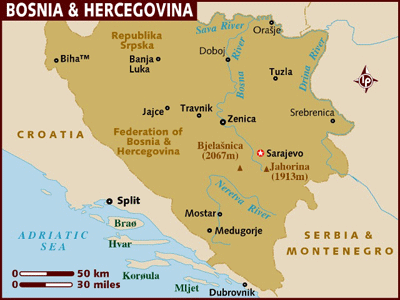 bosnia Christianophobie  Purification ethnique en Bosnie