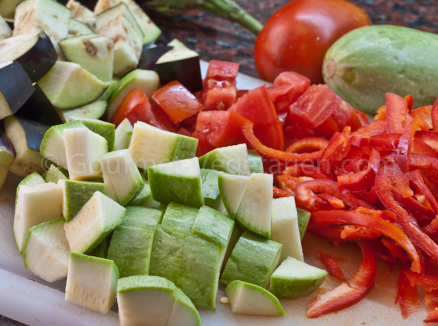 Légumes découpés Légumes découpés